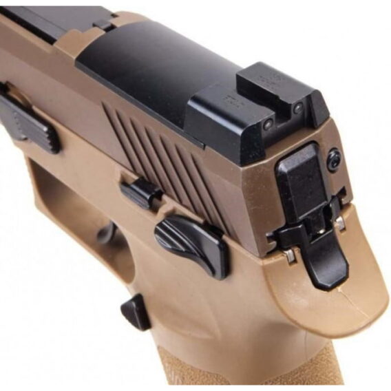 PISTOLA P320-M17 COYOTE C/ TRAVA E CALIBRE 9MM - SIG SAUER