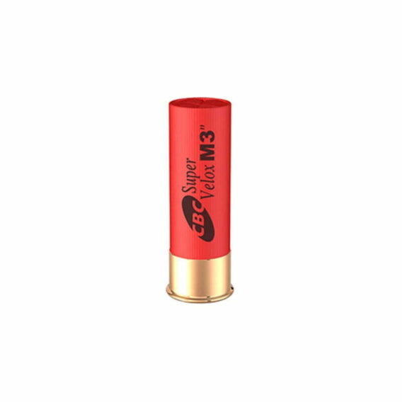 Munição CBC Cartucho 12-6-2 Super Velox M3 CH-3T Munição CBC Cartucho 12/76,2 Super Velox M3″ CH-3T