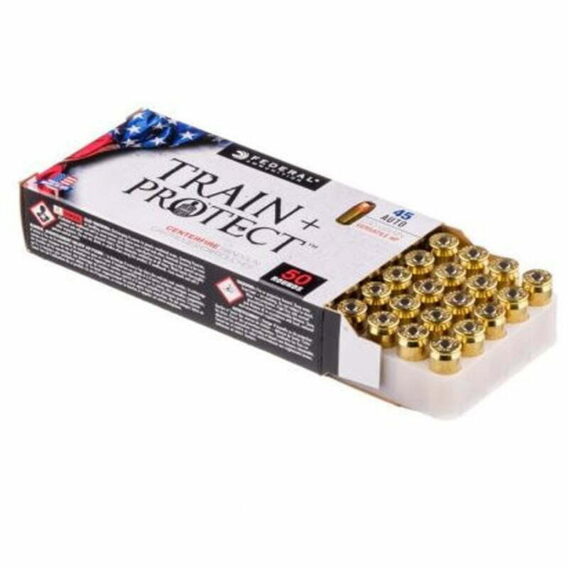 Munição Federal Cal 45 Auto 230GR VHP Train Protect – Cx 50 Munição Federal Cal 45 Auto 230GR VHP Train Protect – Cx 50