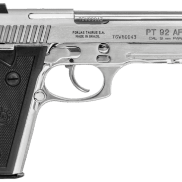 PISTOLA TAURUS PT 92 INOX – CALIBRE 9MM - 18 TIROS
