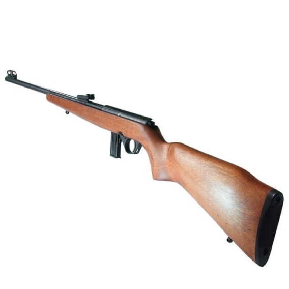 comprar rifel cbc 8122 madeira paraguai Rifle CBC 8122 Bolt Action Cal 22Lr - 10 Tiros - Madeira - Cano 23''