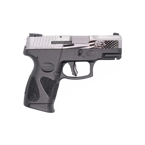 pistola-taurus-g2c-40-anos-tusa-bandeira-9mm PISTOLA TAURUS G2C EDIÇÃO ESPECIAL 40 ANOS CALIBRE 9MM