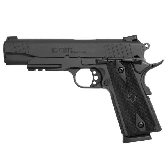 pistola-taurus-pt-1911-cal-45-acp-5-8-1-tiros-c-trilho-carbono-fosco PISTOLA TAURUS PT1911 TÁTICA CALIBRE 45