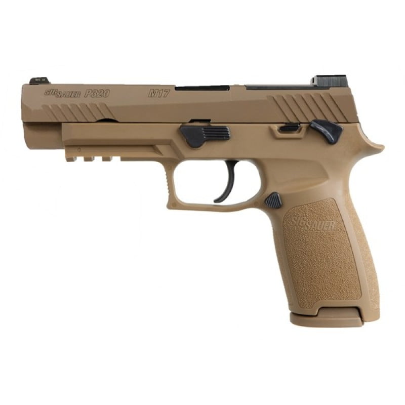 PISTOLA P320-M17 COYOTE C/ TRAVA E CALIBRE 9MM – SIG SAUER