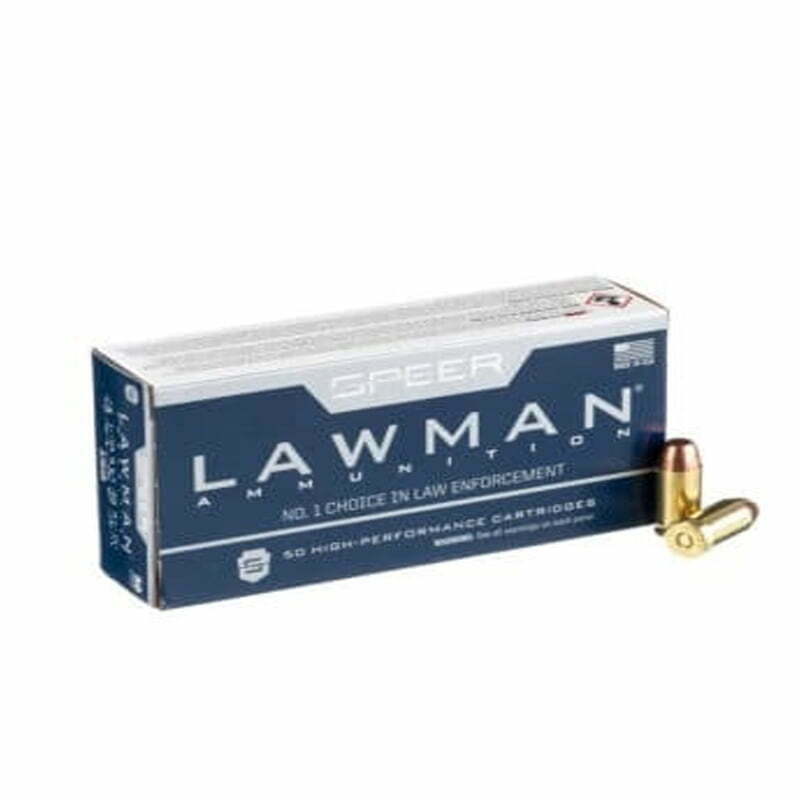 Munição SPEER LAWMAN 45 Auto 185GR TMJ Cx 50