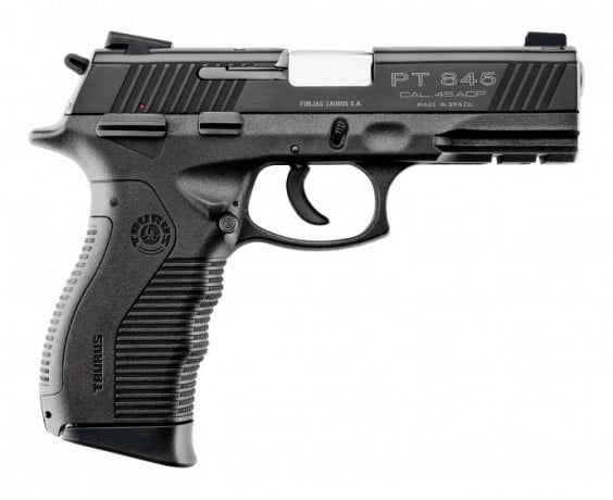 Pistola Taurus PT 845 Cal .45 ACP 12+1 Carbono Tenox